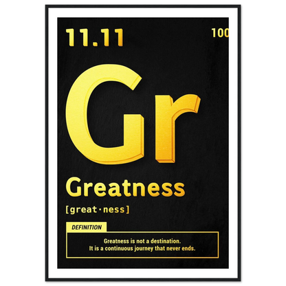 Greatness - Poster - Arthena
