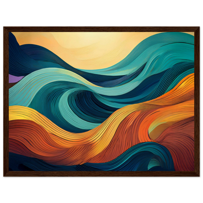 Waves - Poster - Arthena