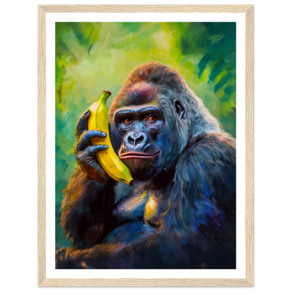 Gorilla on the Line - Poster - Arthena