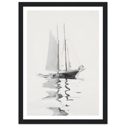 Abstract boat - Poster - Arthena