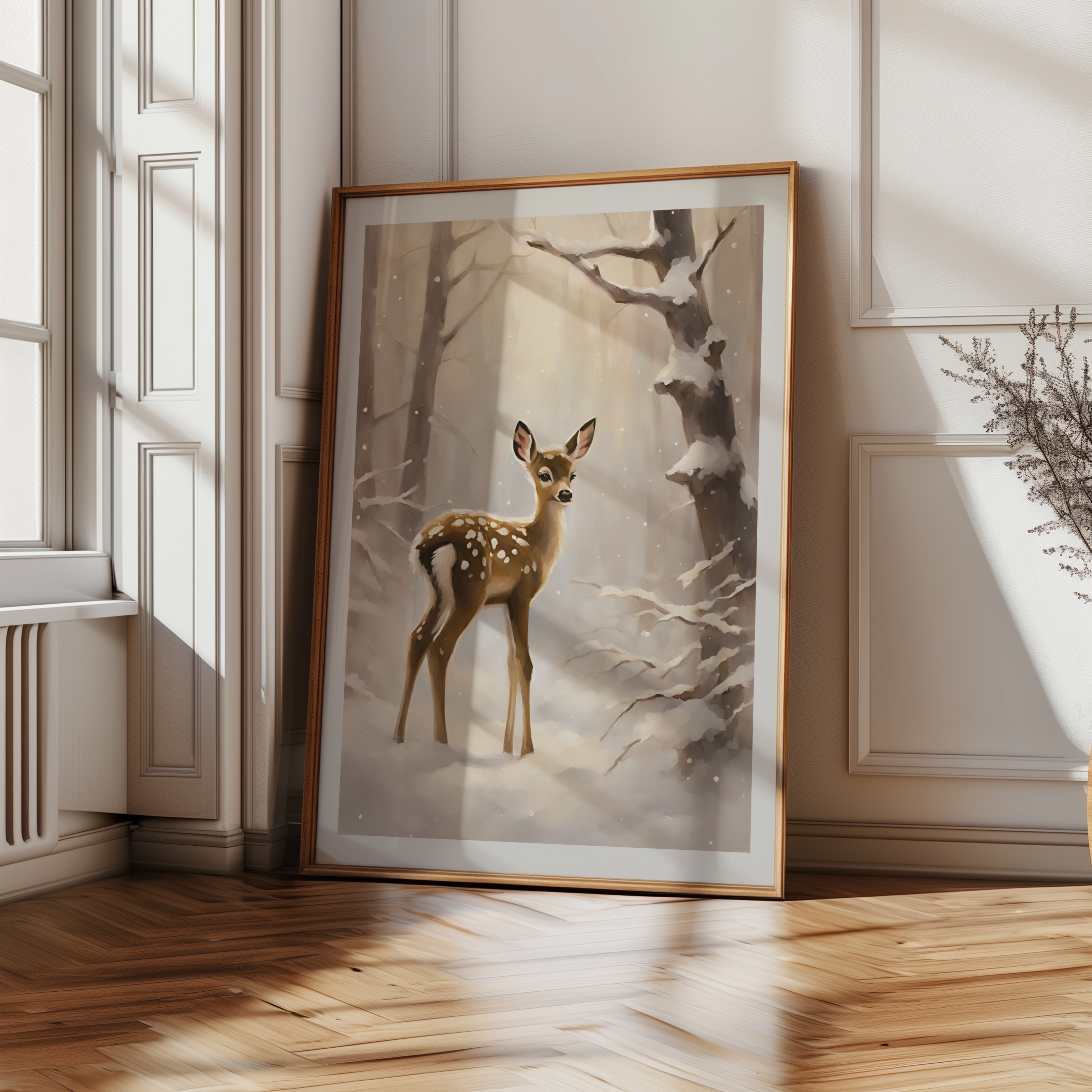 Bambi I Snön - Poster