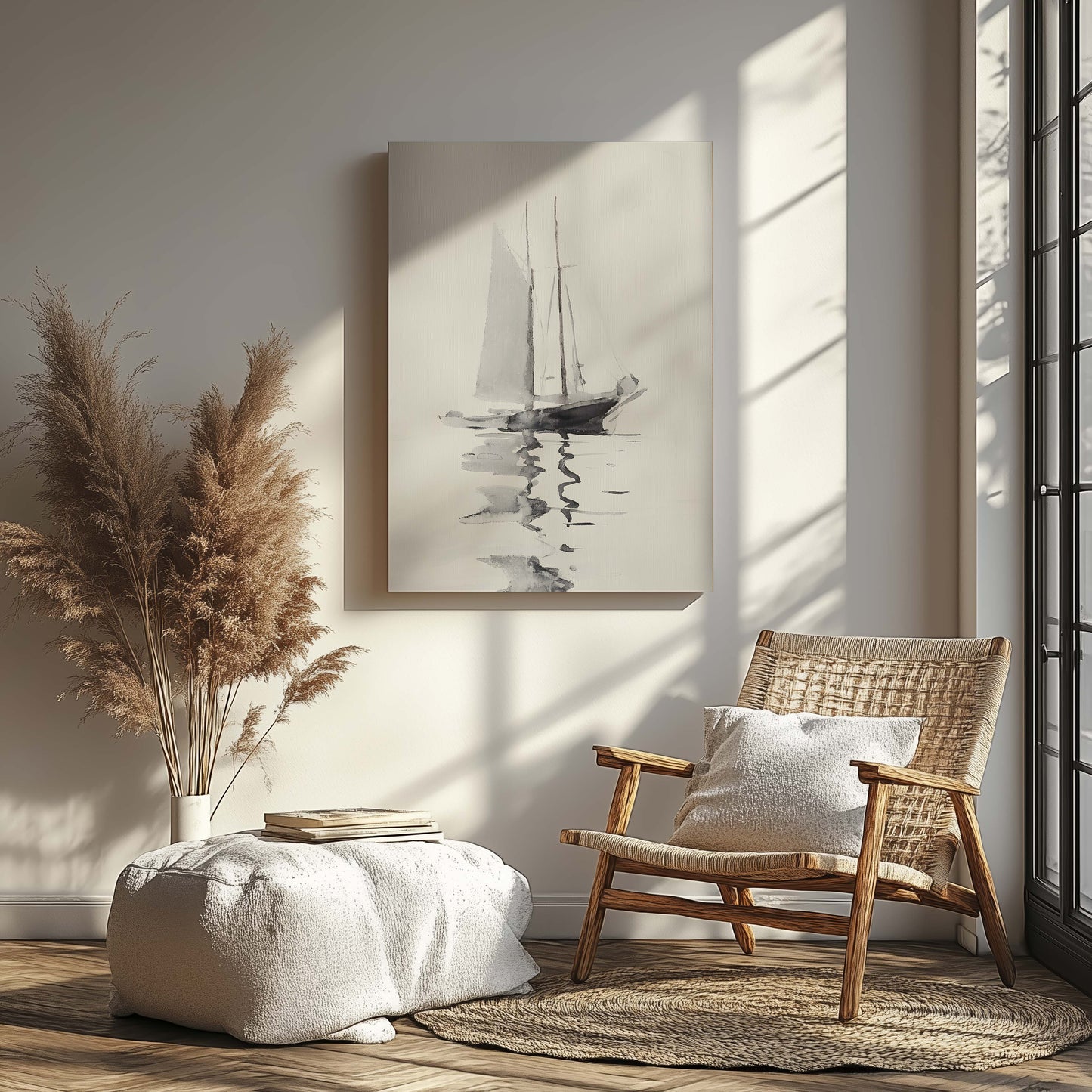 Abstract Boat - Canvas