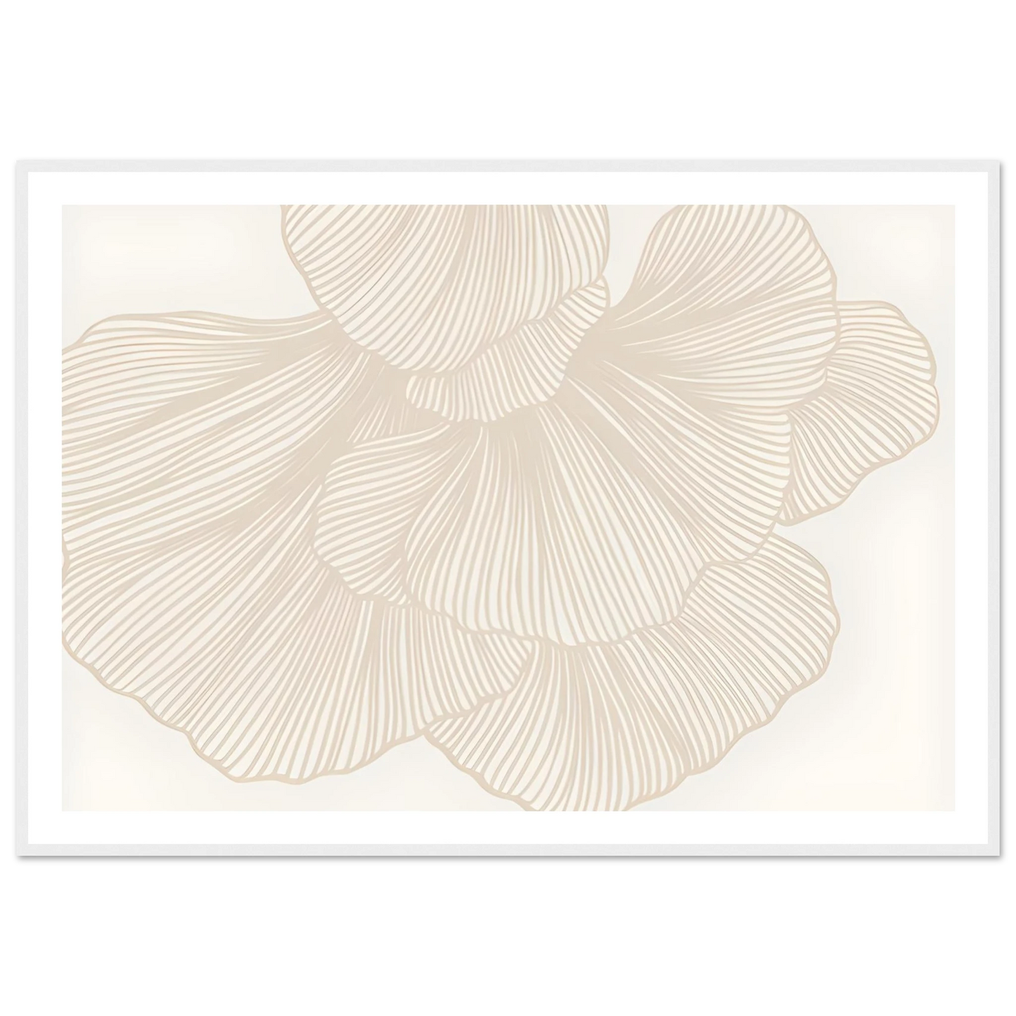 Flower Lines - Poster - Arthena