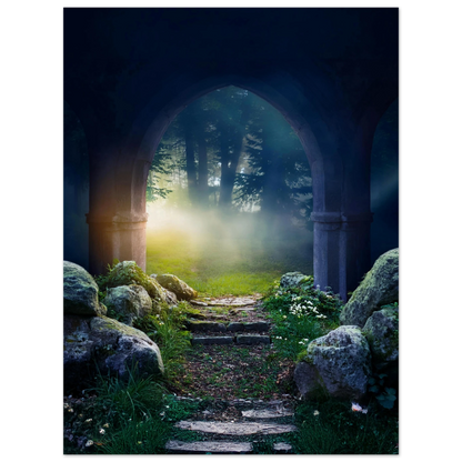 Portal to Tranquility - Poster - Arthena