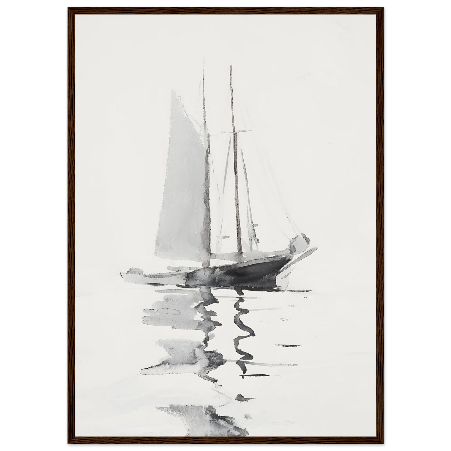 Abstract boat - Poster - Arthena