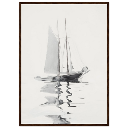 Abstract boat - Poster - Arthena