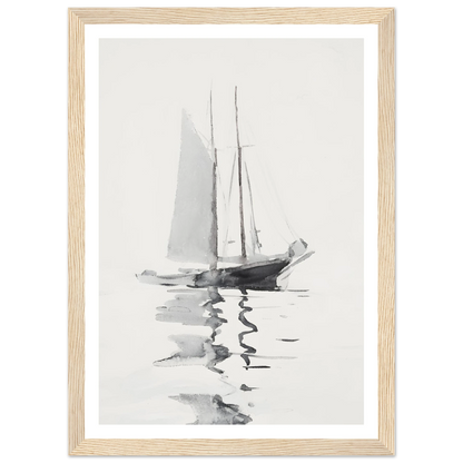 Abstract boat - Poster - Arthena