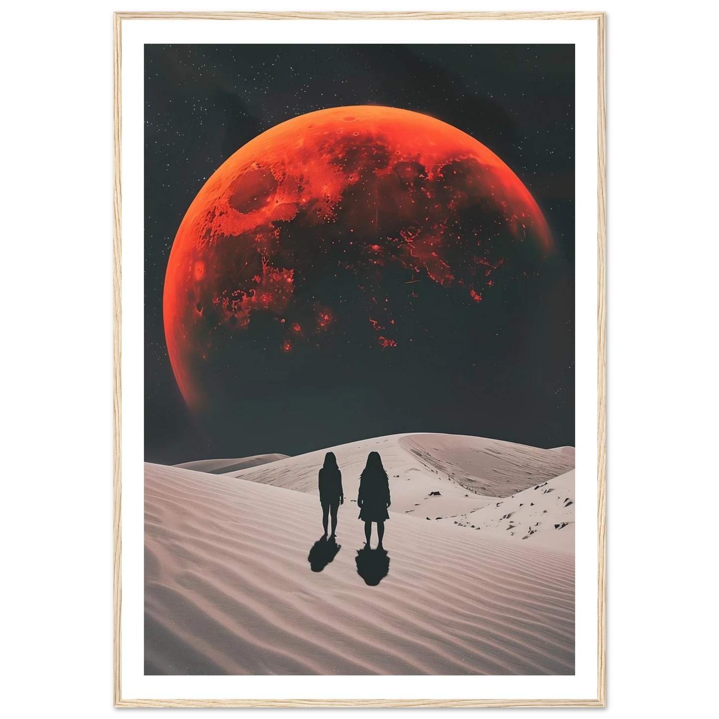 Two Gazes Towards the Unknown - Poster - Arthena