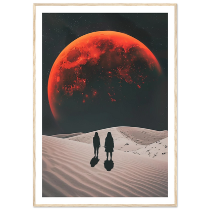 Two Gazes Towards the Unknown - Poster - Arthena