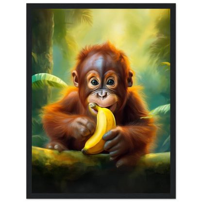 Orangutang Baby - Poster - Arthena