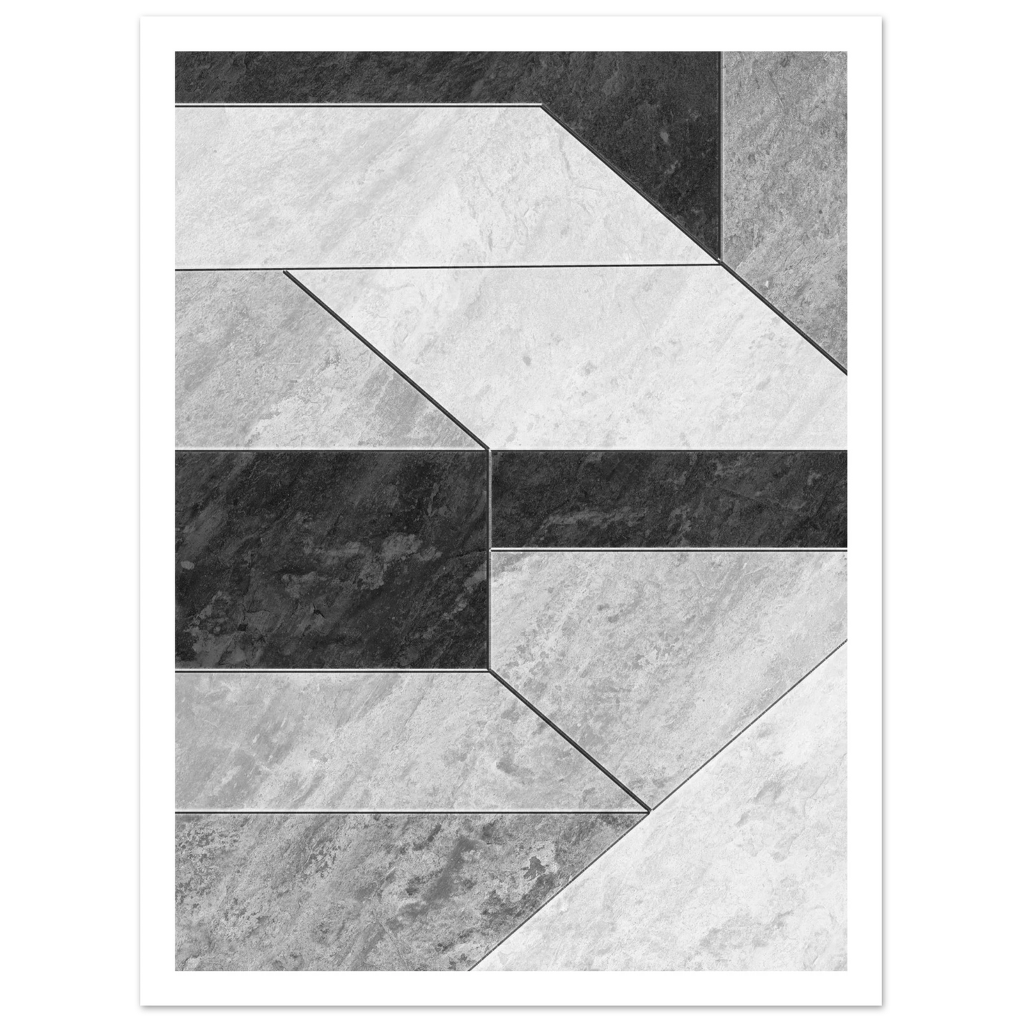 Stone Geometry - Poster - Arthena