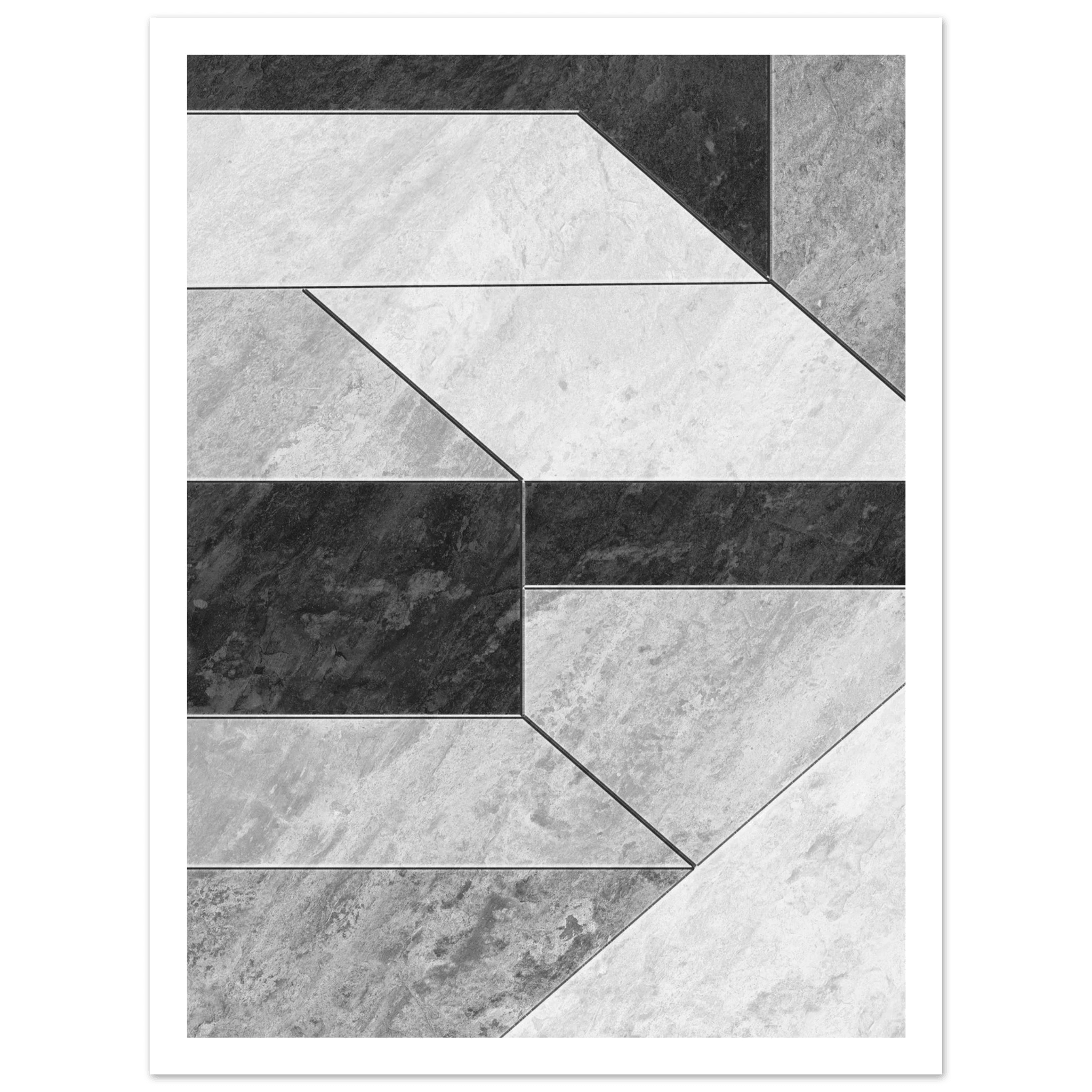 Stone Geometry - Poster - Arthena
