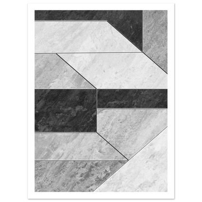 Stone Geometry - Poster - Arthena