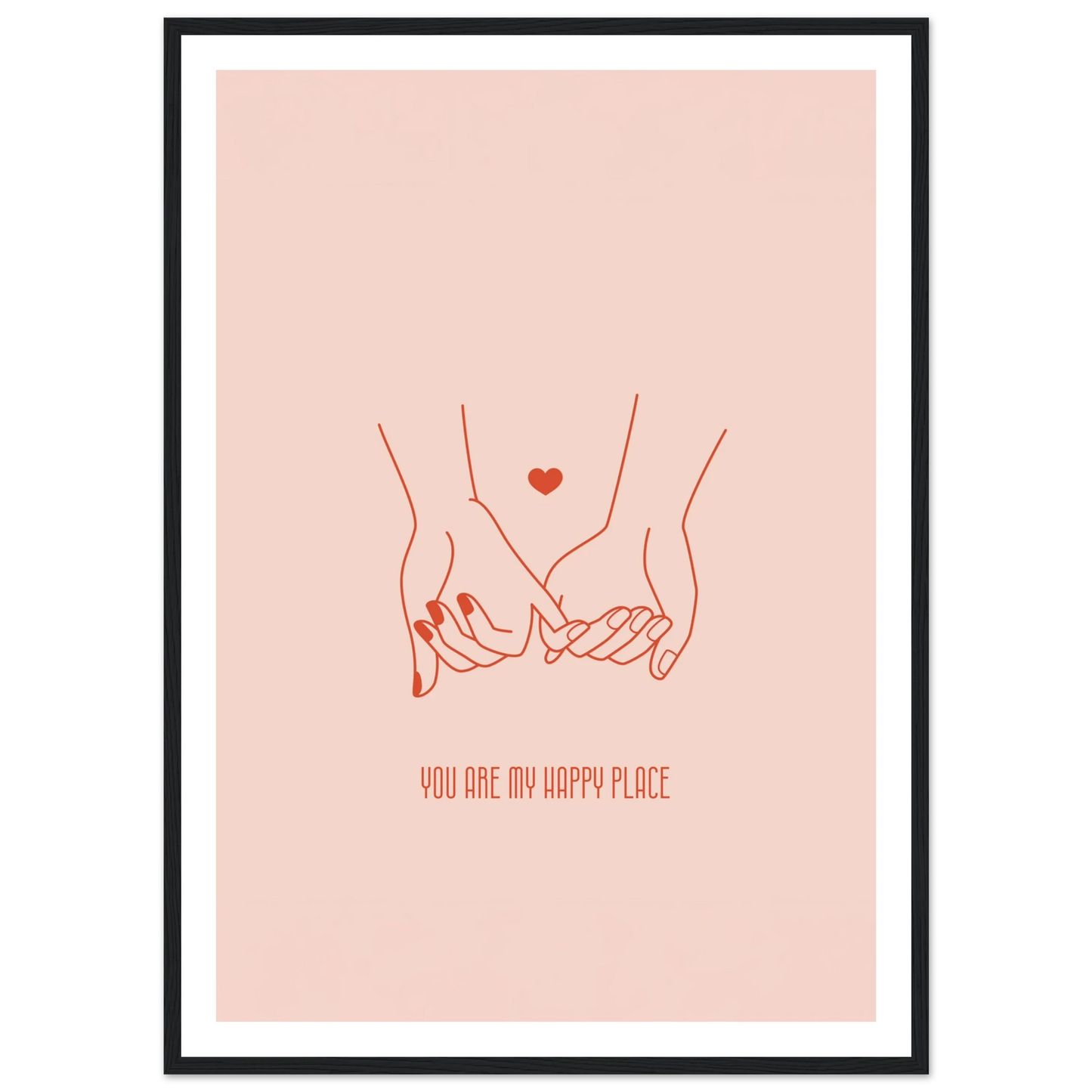 You are my happy place - Poster - Arthena