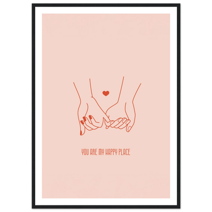 You are my happy place - Poster - Arthena