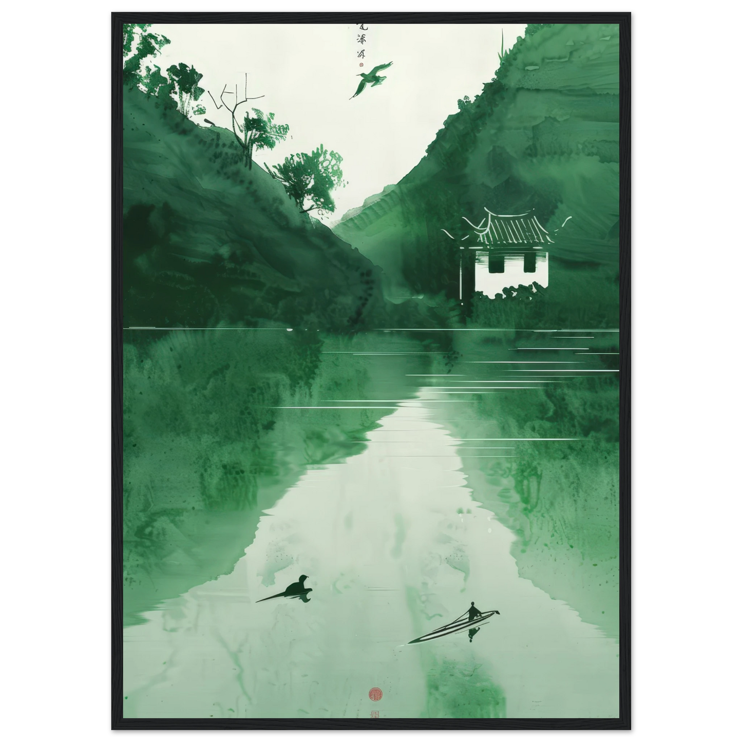The green mirror - Poster - Arthena
