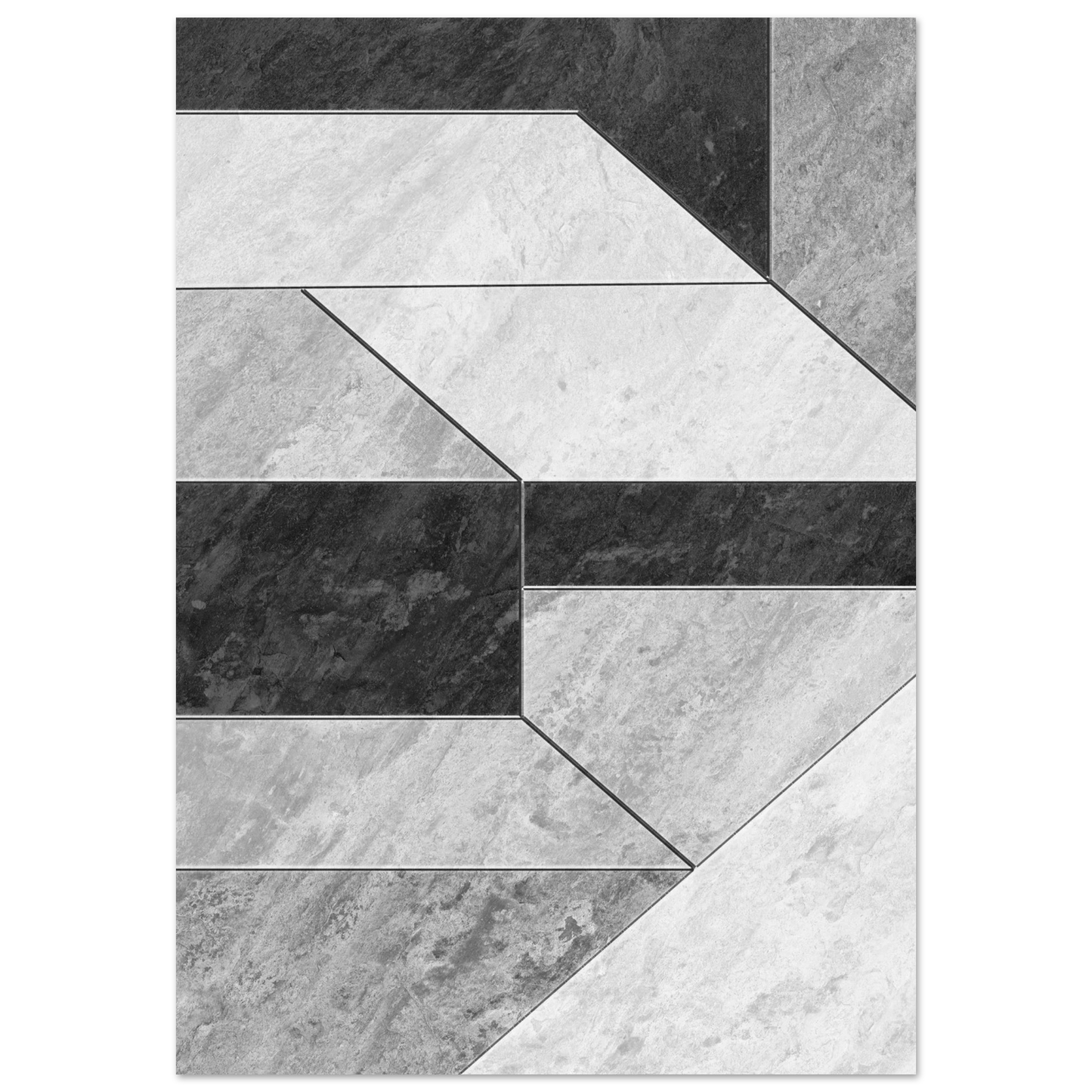 Stone Geometry - Poster - Arthena