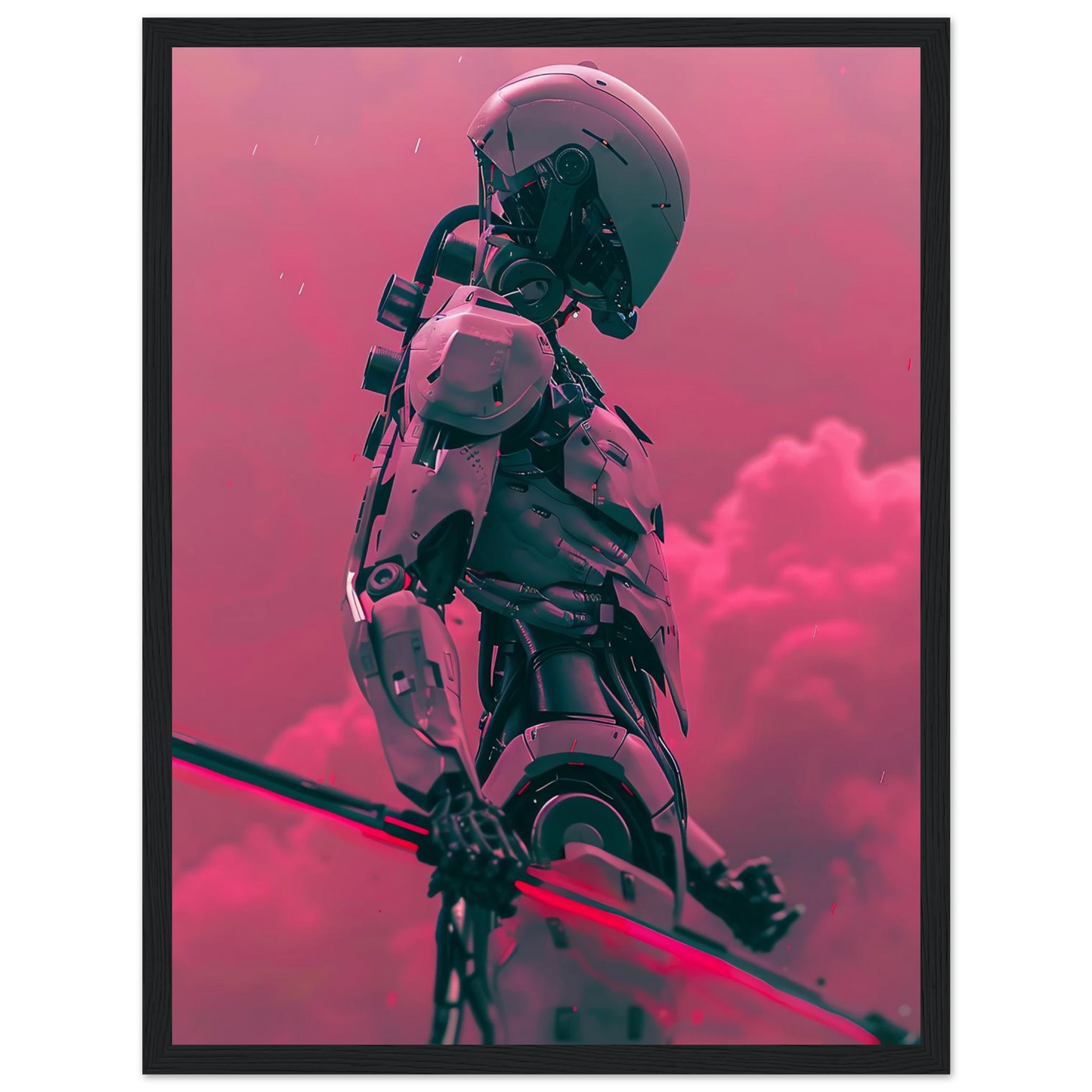 Battle Droid in the Rosy Mist - Poster - Arthena