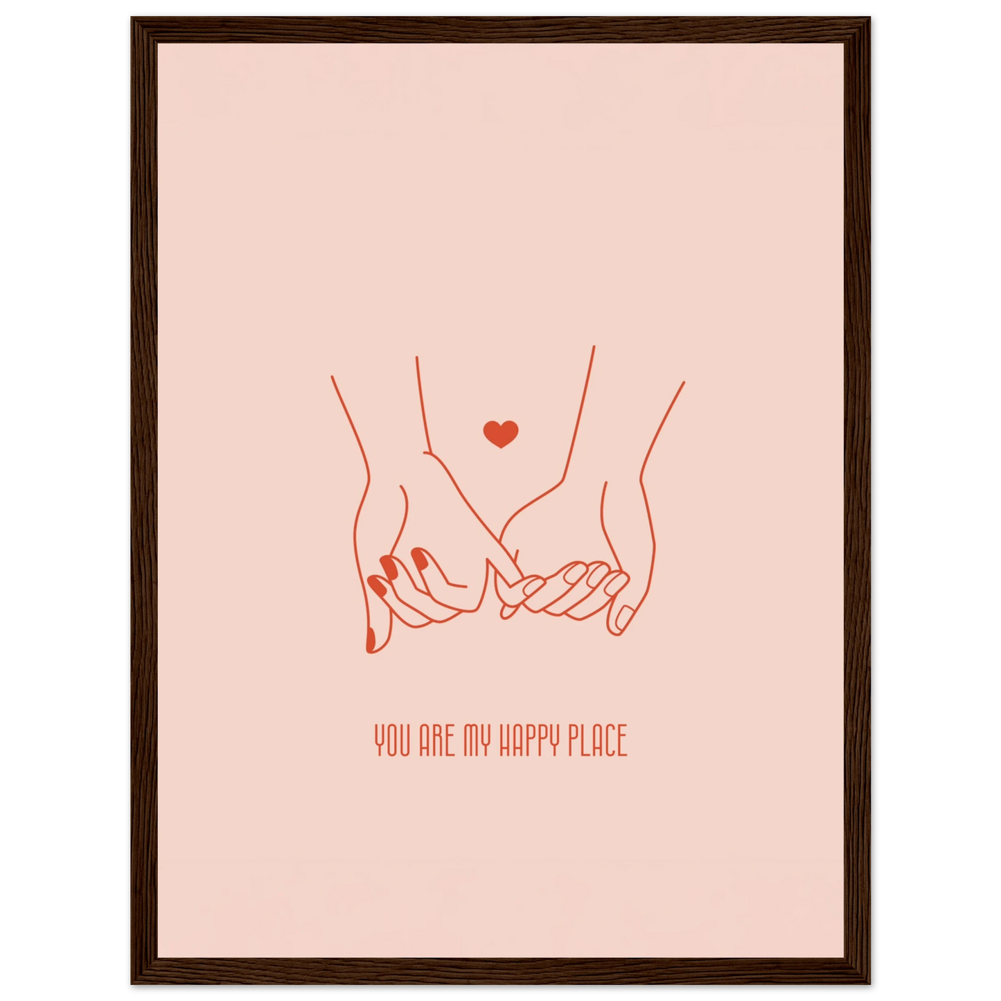 You are my happy place - Poster - Arthena