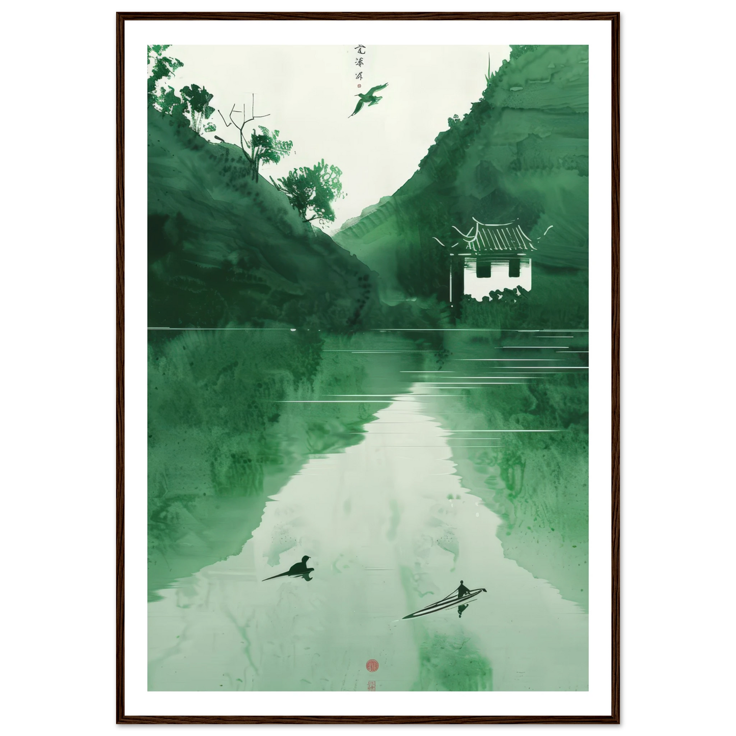 The green mirror - Poster - Arthena