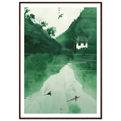 The green mirror - Poster - Arthena
