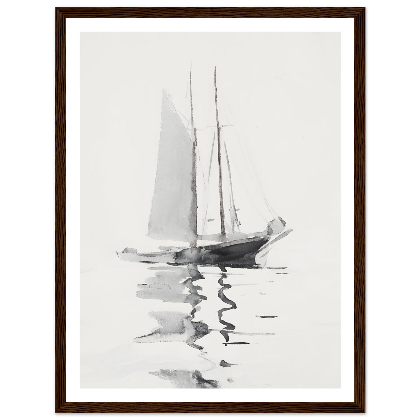 Abstract boat - Poster - Arthena