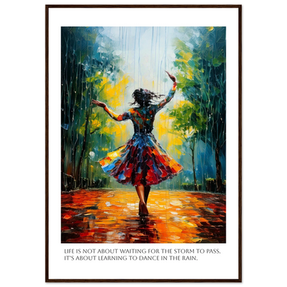 Dance in the color storm - Poster - Arthena