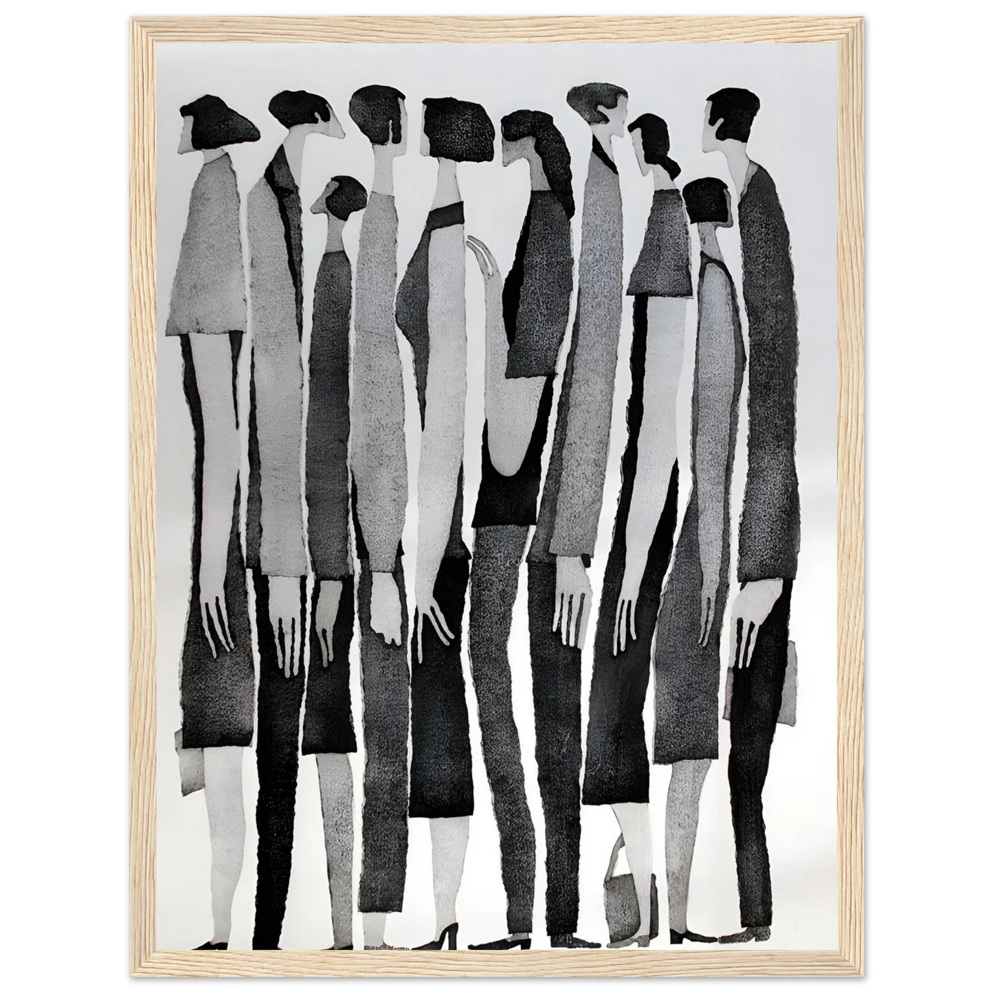 Silent Crowd - Poster - Arthena