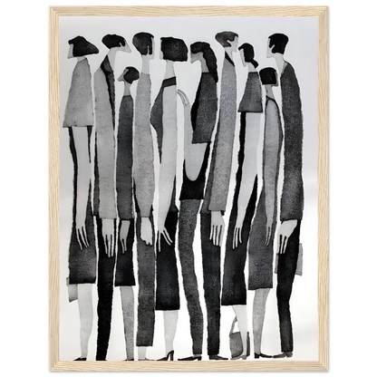 Silent Crowd - Poster - Arthena