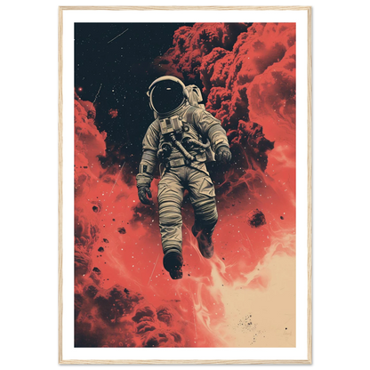 Scarlet Skies The Astronaut - Poster - Arthena