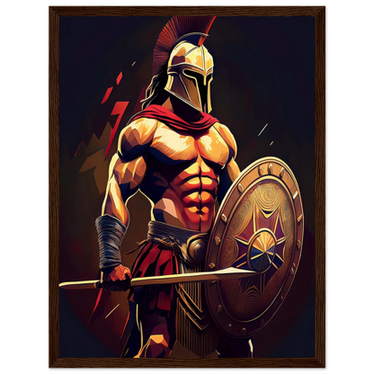 Spartan Warrior - Poster - Arthena