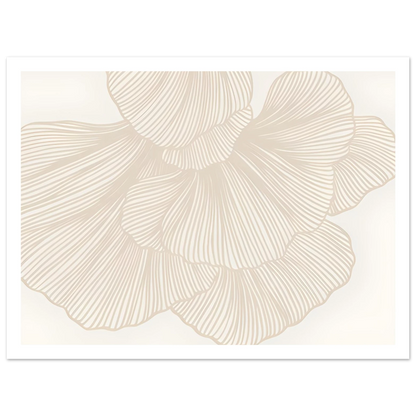 Flower Lines - Poster - Arthena