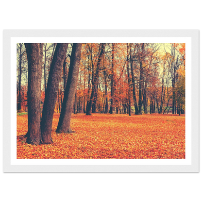 Autumn Carpet - Poster - Arthena