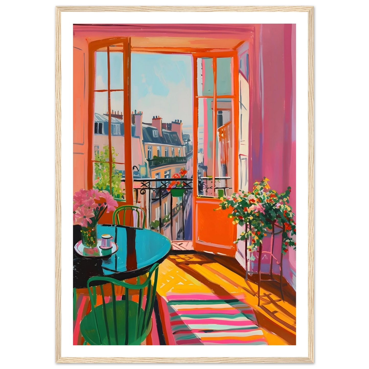 Parisian Morning View - Poster - Arthena