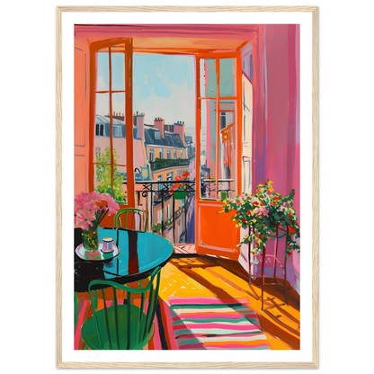 Parisian Morning View - Poster - Arthena