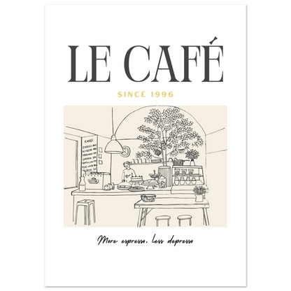 Le Café - Poster - Arthena
