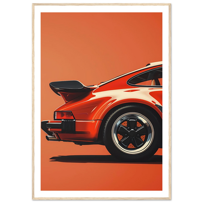 Retro Car - Poster - Arthena