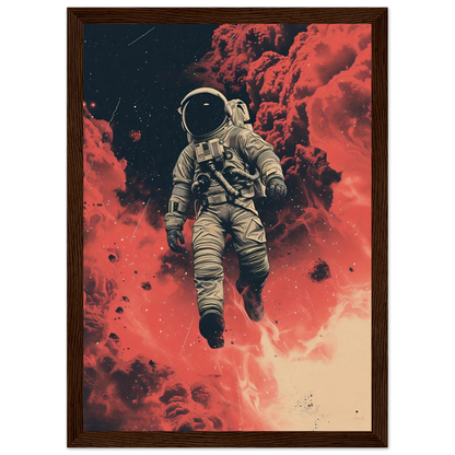 Scarlet Skies The Astronaut - Poster - Arthena