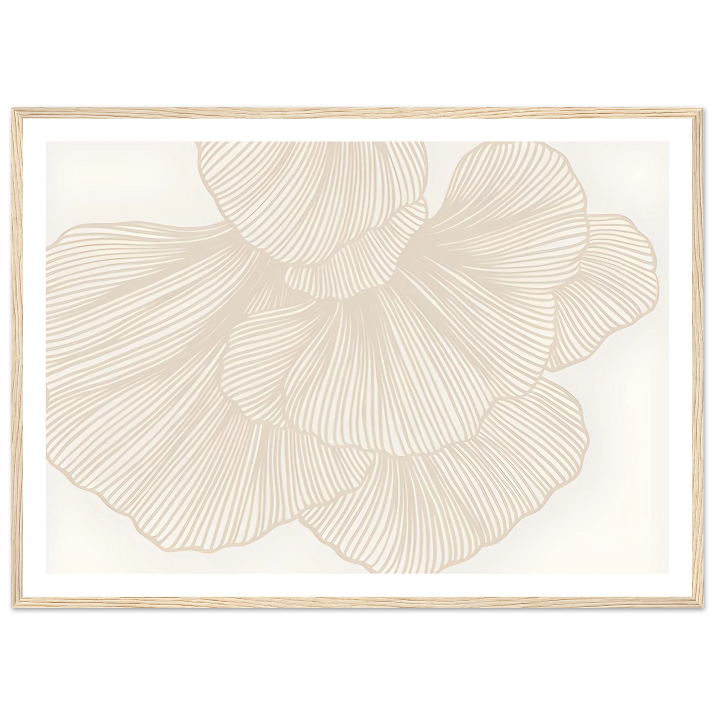 Flower Lines - Poster - Arthena