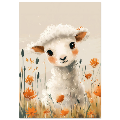 Baby Lamb - Poster - Arthena