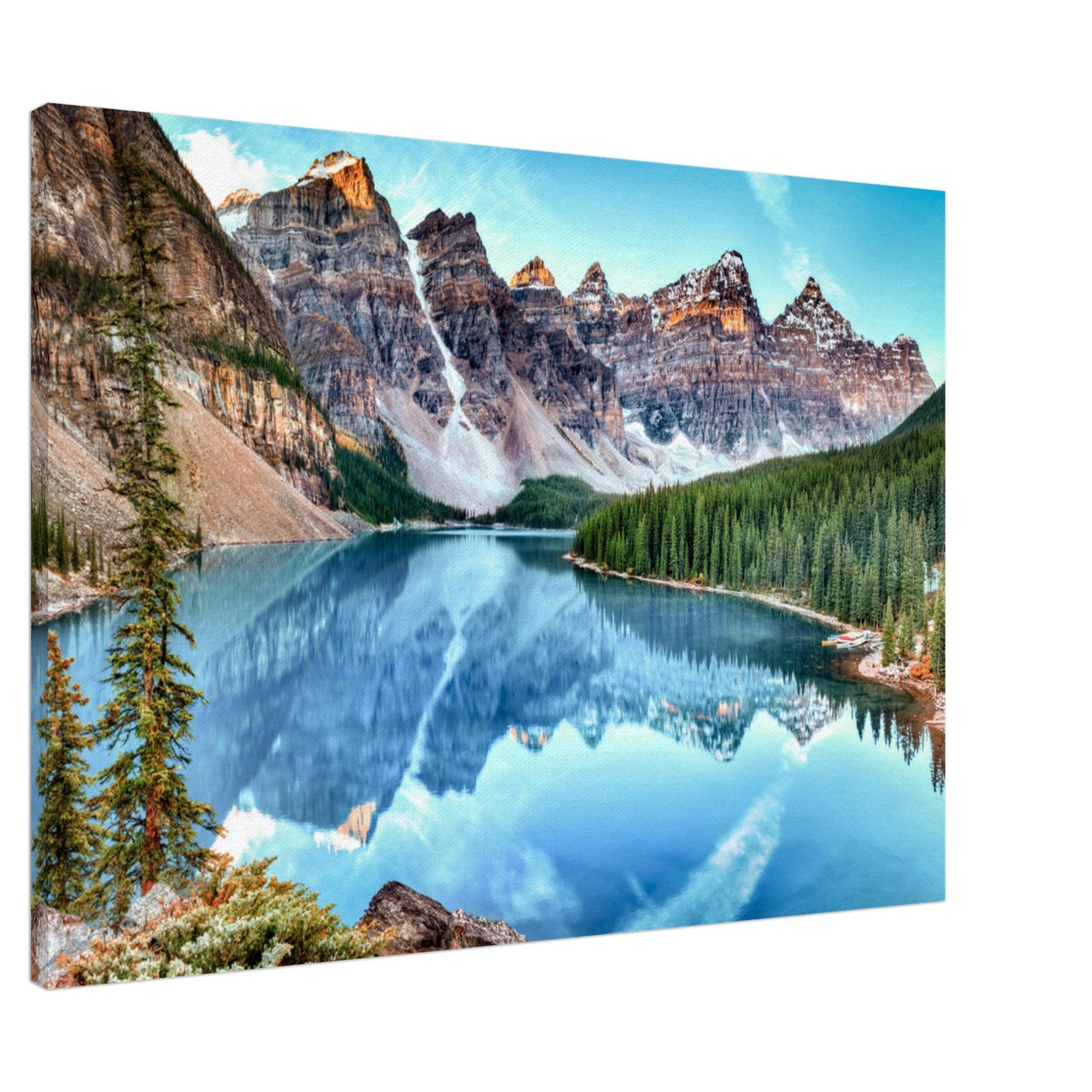 Mountain Mirrors - Canvas - Arthena