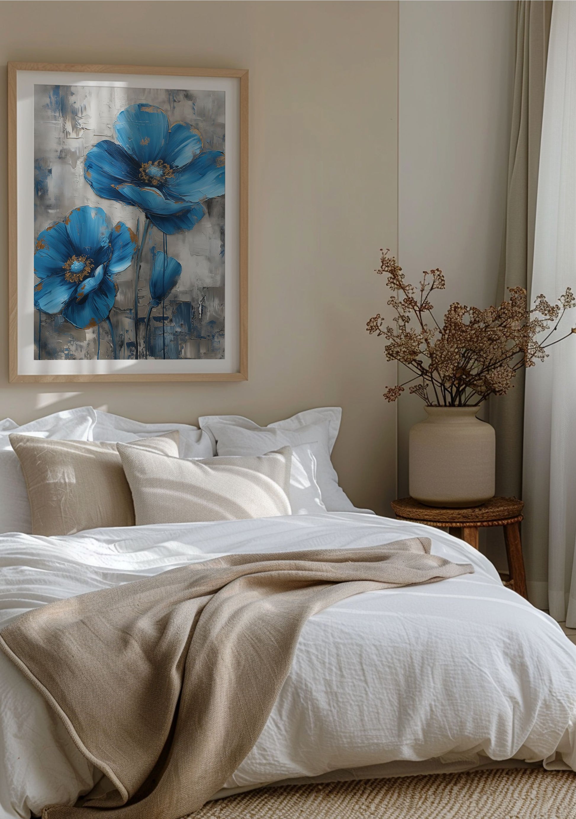 Blue in Bloom - Poster - Arthena