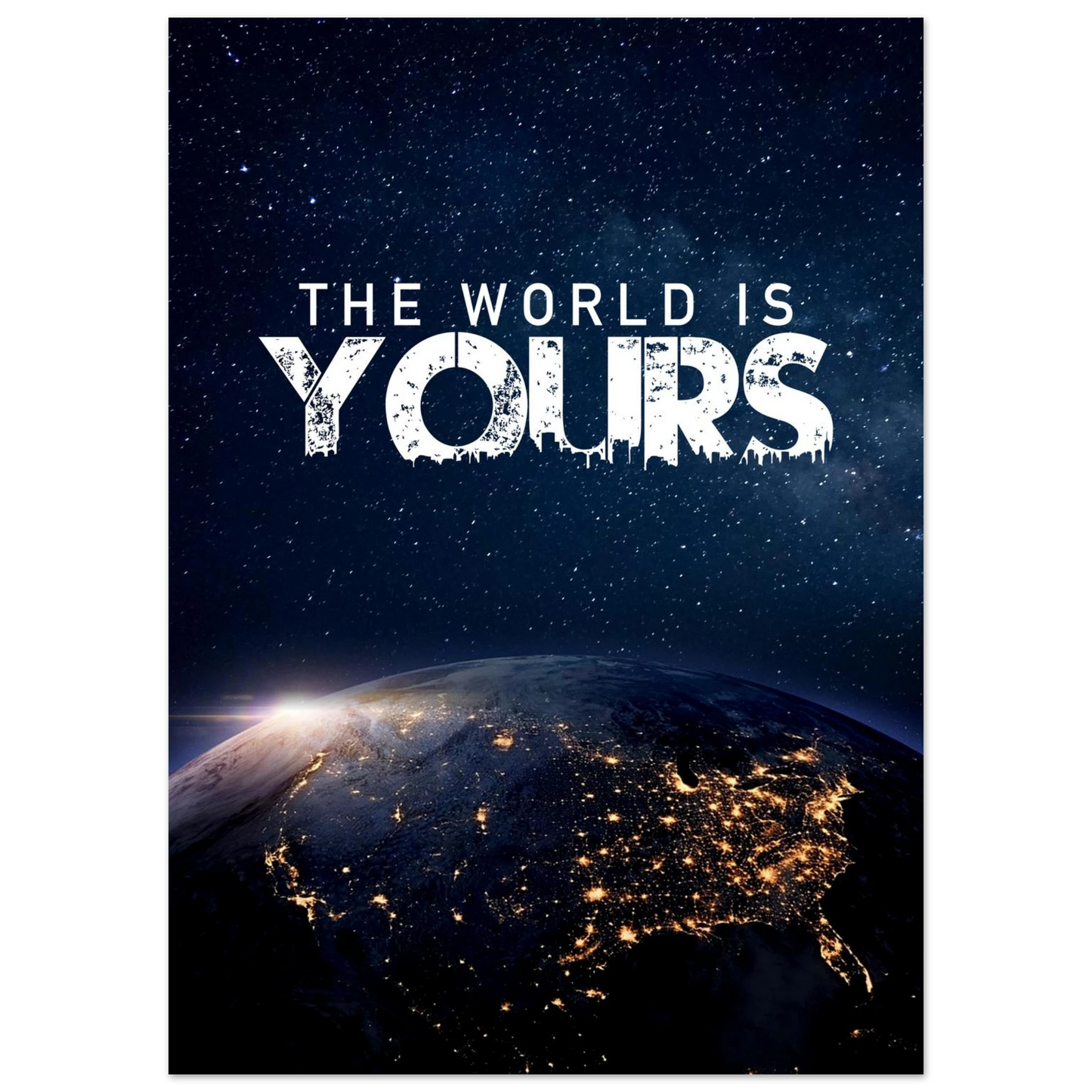 The World Is Yours - Poster - Arthena