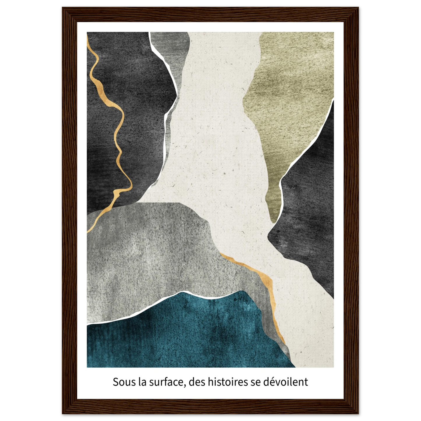 Earth´s Layers - Poster - Arthena