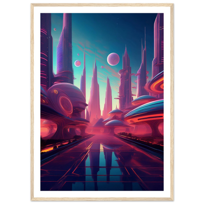 Neon Horizons - Poster - Arthena