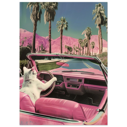 Feline Dreams - Poster - Arthena