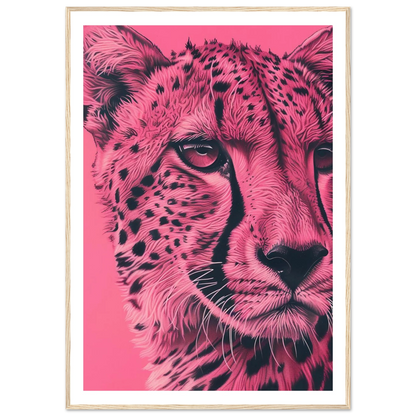 A Pink Cheetah - Poster - Arthena