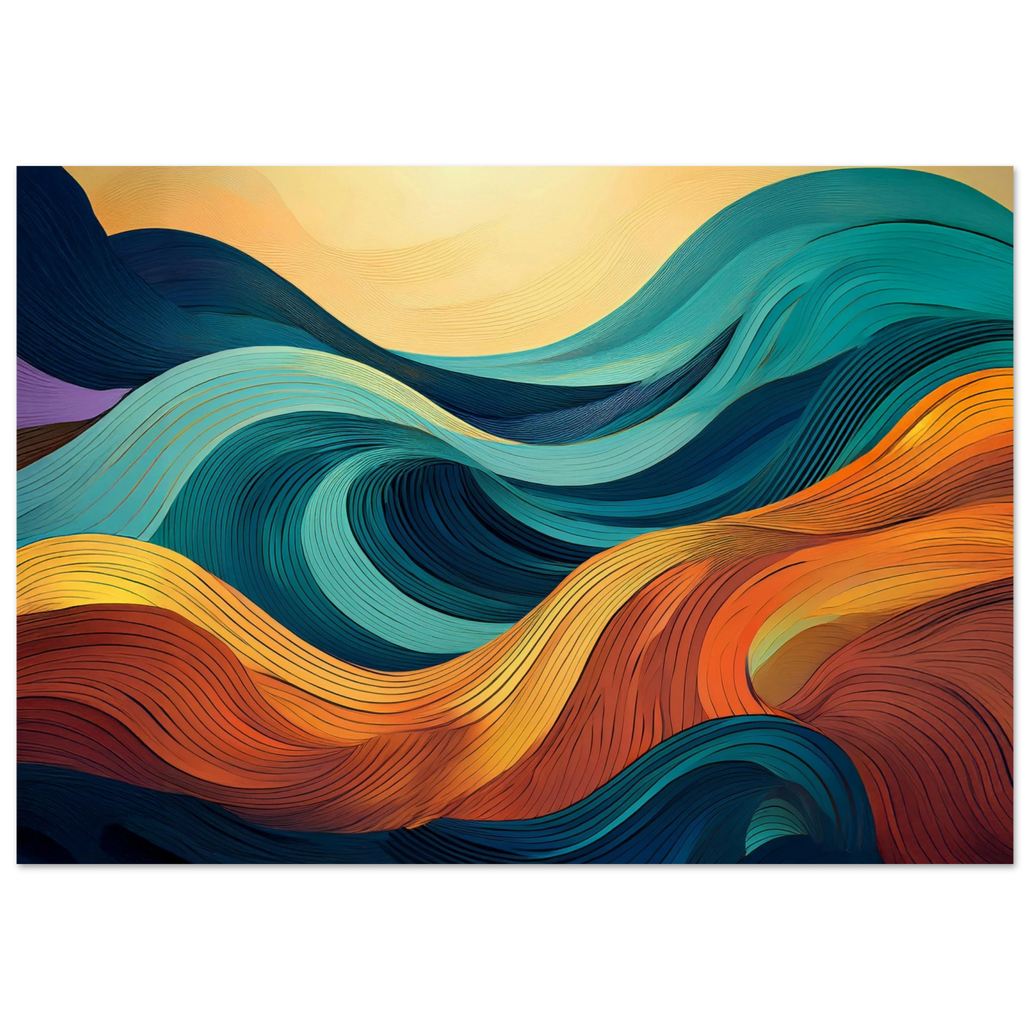 Waves - Poster - Arthena