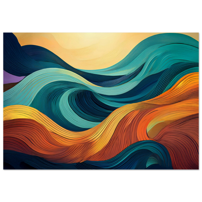 Waves - Poster - Arthena