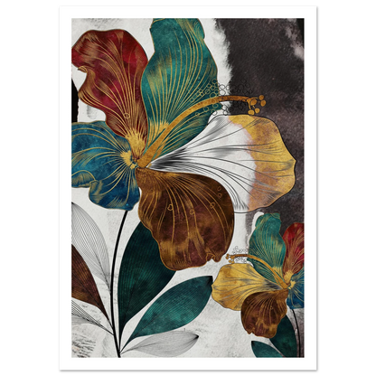 Golden Bloom Symphony - Poster - Arthena